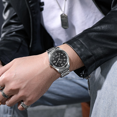 2022 m. prabangus prekės ženklo aukštos kokybės dizainerio visiškai nerūdijančio plieno vyriški kvarciniai laikrodžiai Relogio Masculino mados Montre Homme laikrodis