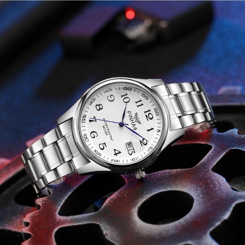 2022. Luksuzni brend visokokvalitetni dizajnerski muški kvarcni satovi od nehrđajućeg čelika Relogio Masculino Fashion Montre Homme sat