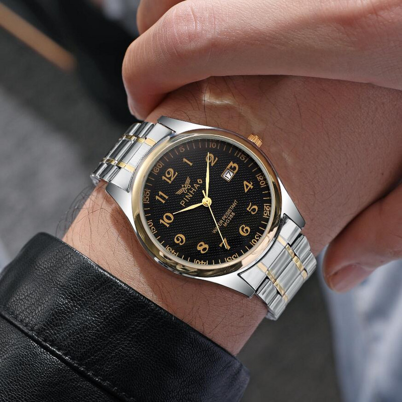 2022. Luksuzni brend visokokvalitetni dizajnerski muški kvarcni satovi od nehrđajućeg čelika Relogio Masculino Fashion Montre Homme sat