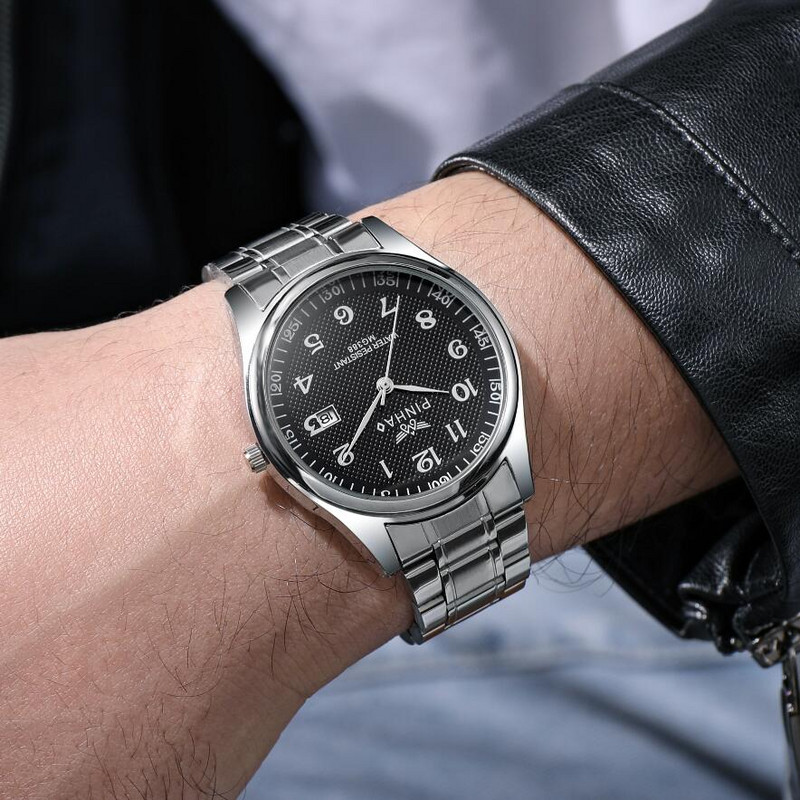 2022. Luksuzni brend visokokvalitetni dizajnerski muški kvarcni satovi od nehrđajućeg čelika Relogio Masculino Fashion Montre Homme sat