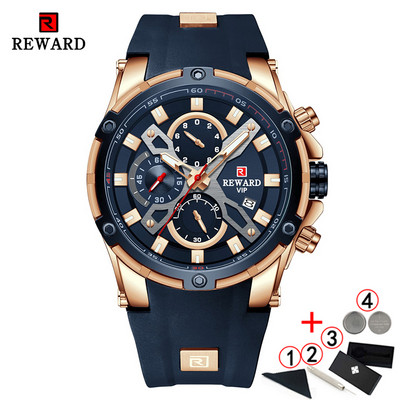 Reward Wrsit Meeste Käekellad Populaarseimad luksusbrändid Sport Chronograph Kuldne meeste käekell Armee sõjaväekell meestele Reloj Hombre 2021