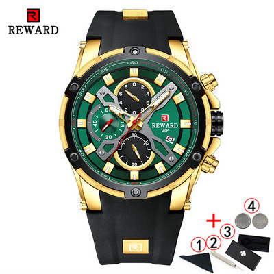 Reward Wrsit Meeste Käekellad Populaarseimad luksusbrändid Sport Chronograph Kuldne meeste käekell Armee sõjaväekell meestele Reloj Hombre 2021