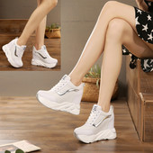 2022 m. pavasario ruduo, moteriški laisvalaikio batai Patogūs platforminiai batai moterims, sportbačiai, moteriški sportbačiai, 35–39 dydis