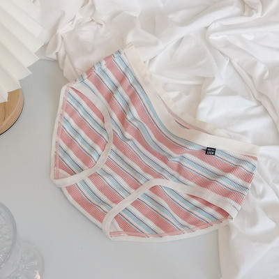 Naiste triibulised logoga bikiinid