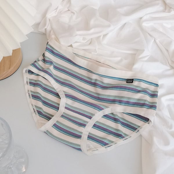 Naiste triibulised logoga bikiinid