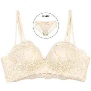 Moteriška nėriniuota liemenėlė su tvirtu kaušeliu ir paminkštinimu