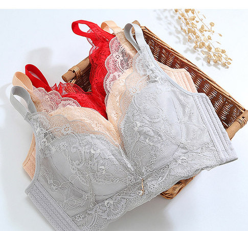 Naiste rinnahoidja tüüpi aluspesu pitsiga ilma polsterduseta