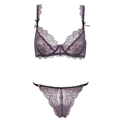 Intimno žensko donje rublje sa čipkom - dva dijela