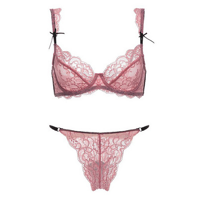 Intimno žensko donje rublje sa čipkom - dva dijela