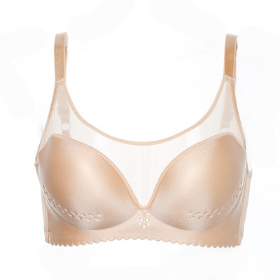 Moteriška liemenėlė su paminkštinimu ir tinkline dalimi