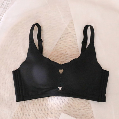 Moteriški intymūs besiūliai apatiniai dviejų dalių rinkinys, reguliuojamo dirželio liemenėlė ir kelnaitės aukštu liemeniu