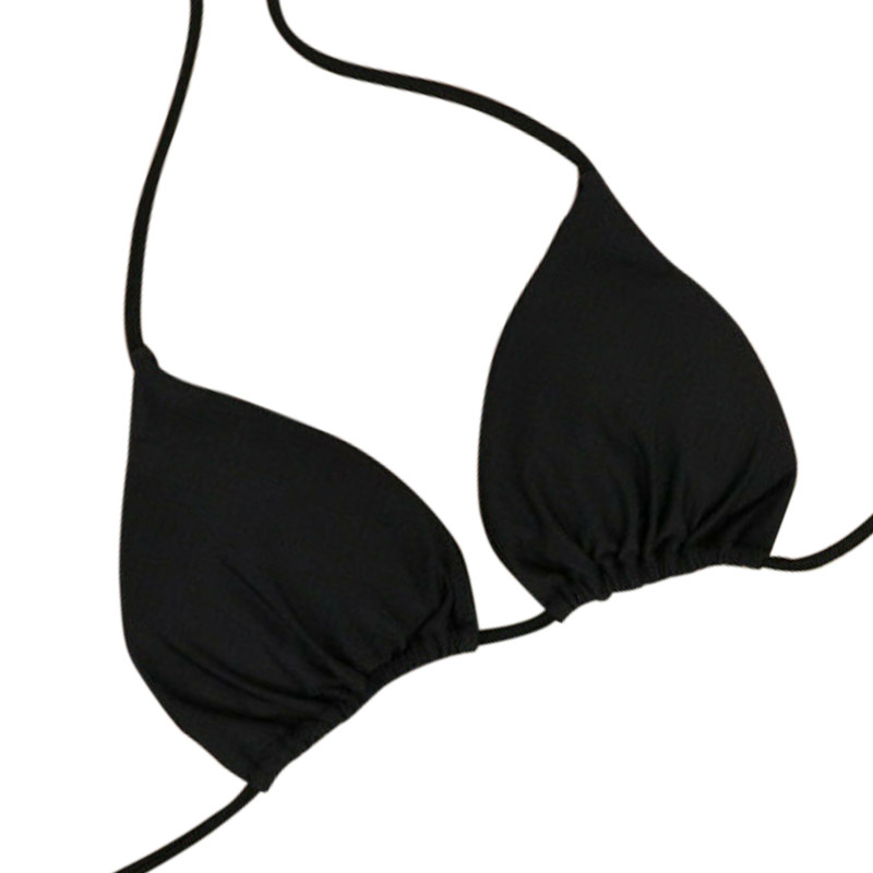 Kaelarihmaga bikiinid seksikas ujumistrikoo naiste poolitatud rihmaga reguleeritav ujumistrikoo komplekt