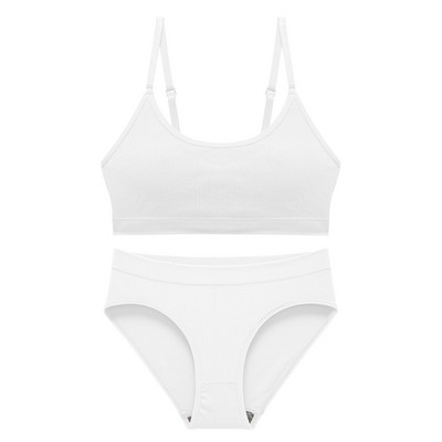 CINOON besiūlių liemenėlių rinkinys Push Up liemenėlė+ kelnaitės Brassiere fitneso apatinis trikotažas apatinis trikotažas moteriškas minkštas patogus seksualus, elastingas kostiumas