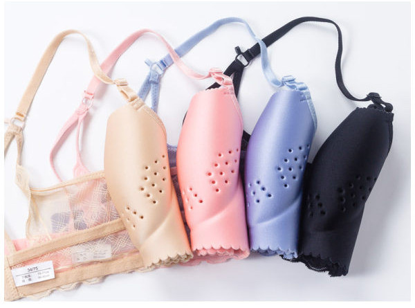 Naiste õmblusteta rinnahoidja tüüpi aluspesu pitsilise selja ja ristrihmadega