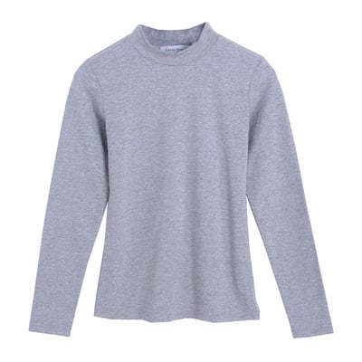 Naiste pluus puhas mudel pikkade varrukatega