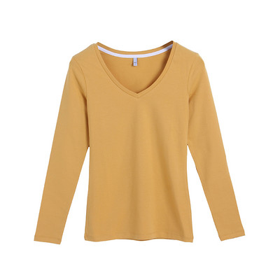 Sima női blúz hegyes nyakkivágással