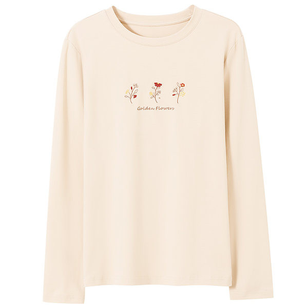 Naiste vabaaja tikanditega pikkade varrukatega pluus