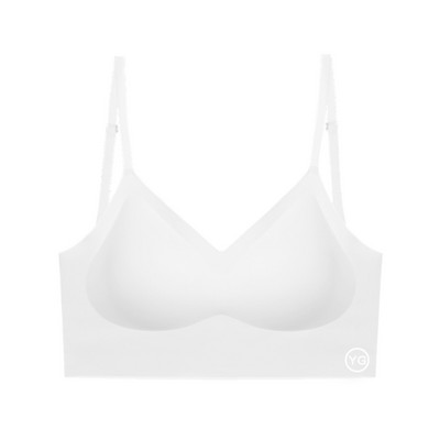 Nähtamatu rinnahoidja seljata Bralette naiste rinnahoidjad ilma alustraadita Õmblusteta aluspesu päitsetega ülemine lahtine seljaosa rinnahoidja Sexy Camisole