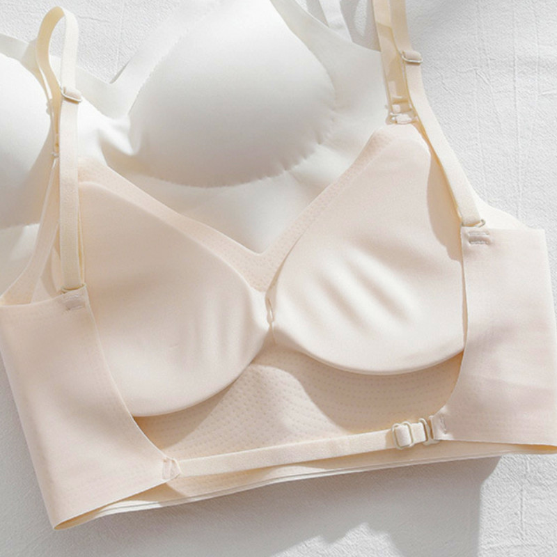 Nematoma liemenėlė be nugarėlės apyrankės moteriškos liemenėlės be apatinių siūlų, besiūlių apatinių apynasrių viršus atvira nugara liemenėlė Sexy Camisole