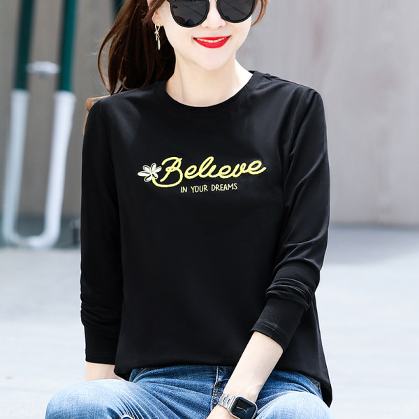 Moteriška laisvalaikio palaidinė su siuvinėjimais