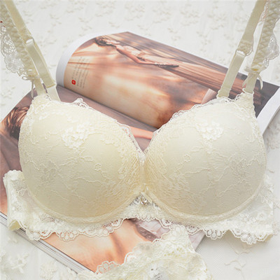 Uus naiste aluspesu komplekt Pits Seksikas Push-up rinnahoidja ja aluspükste komplektid vööri Mugav rinnahoidja Noor rinnahoidja reguleeritav sügav V pesu