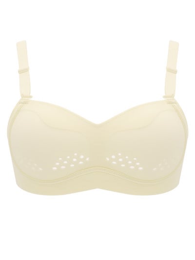 Moteriška liemenėlė iš kvėpuojančios medžiagos ir plačiomis petnešėlėmis