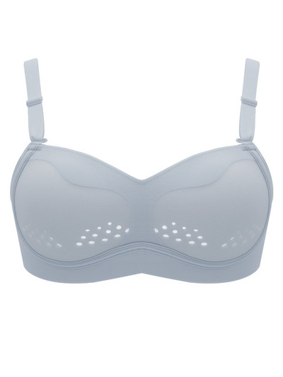 Moteriška liemenėlė iš kvėpuojančios medžiagos ir plačiomis petnešėlėmis