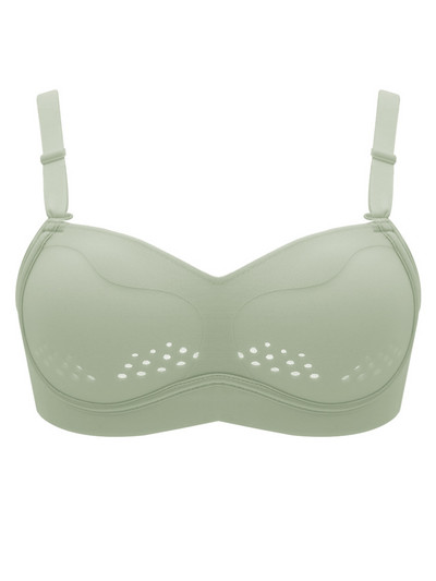 Moteriška liemenėlė iš kvėpuojančios medžiagos ir plačiomis petnešėlėmis