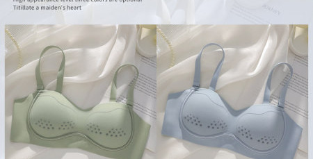 Moteriška liemenėlė iš kvėpuojančios medžiagos ir plačiomis petnešėlėmis