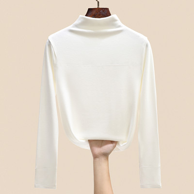 Naiste polokraega pluus mitmes värvitoonis