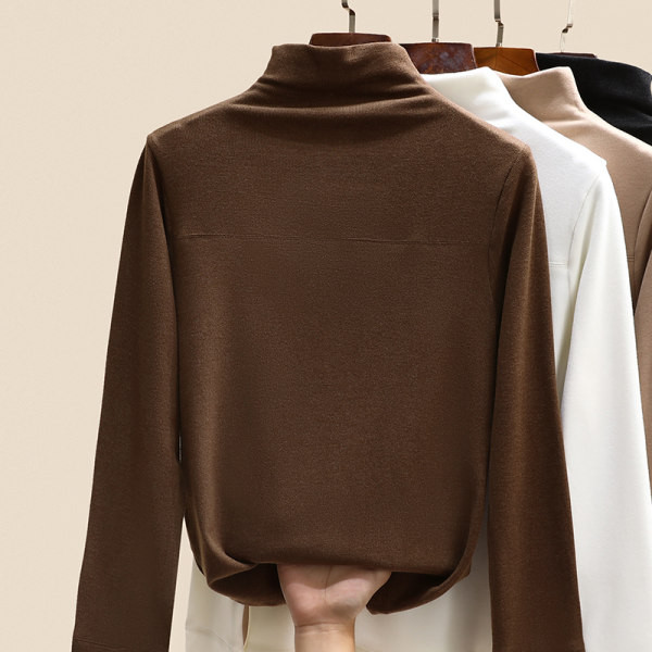 Naiste polokraega pluus mitmes värvitoonis