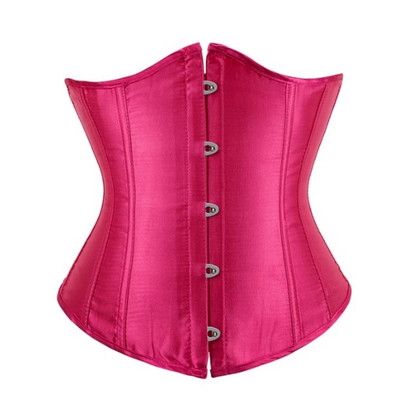 Ženski gotički seksi satenski korzet s donjim grudima Korzeti s grudima Gornji dio struka Steznici za oblikovanje tijela za mršavljenje Steznici s grudima Donje rublje veće veličine