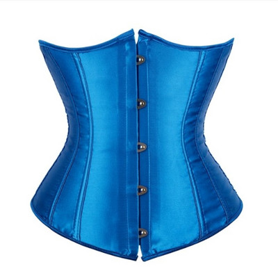Ženski gotički seksi satenski korzet s donjim grudima Korzeti s grudima Gornji dio struka Steznici za oblikovanje tijela za mršavljenje Steznici s grudima Donje rublje veće veličine