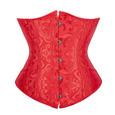Ženski gotički seksi satenski korzet s donjim grudima Korzeti s grudima Gornji dio struka Steznici za oblikovanje tijela za mršavljenje Steznici s grudima Donje rublje veće veličine