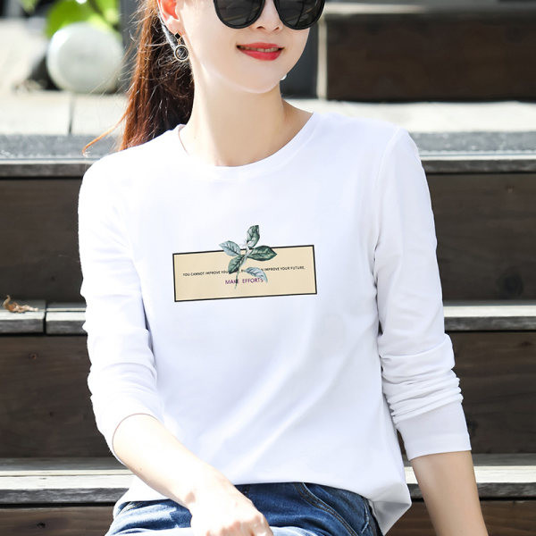 Blúzka s dlhým rukávom a potlačou