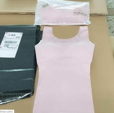 Ice Silk Tank Top vezeték nélküli párnázott fehérnemű Push Up Varrat nélküli párnázott mellény Crop Top Tee Camisole Feminino Sleep Cami Soutien Gorge