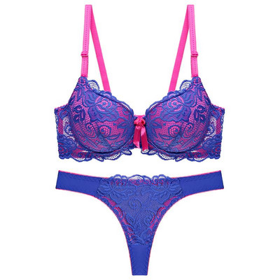 Julexy New 2020 Sexy G string női melltartó szett Csipke tanga vájt fehérnemű Bugyi szett intim melltartó rövid fehérnemű szett