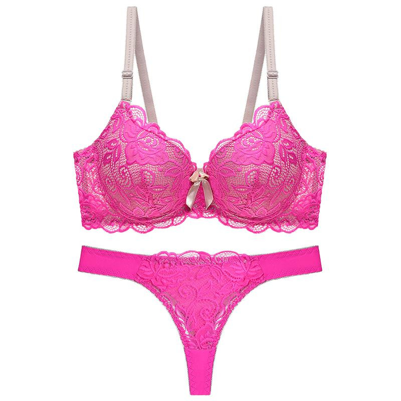 Julexy New 2020 Sexy G string női melltartó szett Csipke tanga vájt fehérnemű Bugyi szett intim melltartó rövid fehérnemű szett