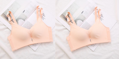 Naiste õmblusteta rinnahoidja reguleeritavate rihmadega