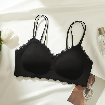 Dámska bavlnená spodná bielizeň s čipkou - podprsenka alebo set