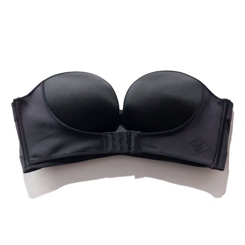 2gab/partija Sieviešu krūšturis bez stieplēm Sexy Push Up Invisible Bras Priekšpusē aizverams apakšveļa Sieviešu krūšturis Strapless Seamless Bralette