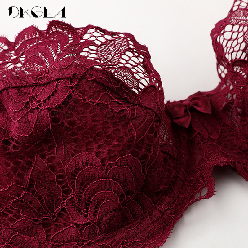 Üres szexi melltartó ultravékony fehérnemű szett nagy méretű CD-pohár női átlátszó melltartó szettek Csipke Hímzés Fehérnemű Szürke Melltartó