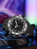 Muški vodootporan sat sa silikonskim remenom