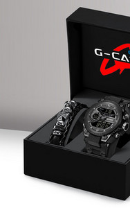 Muški sat s gumenim lancem