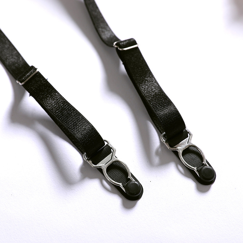 Új hímzett virágos áttetsző hálós fehérnemű szett női csipke, légáteresztő, összegyűjtött alsódrót nagy masni melltartó és harisnyatartó bugyi 3PS