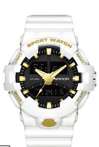 Sportlik meeste käekell silikoonrihmaga