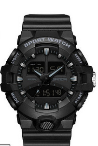 Sportlik meeste käekell silikoonrihmaga