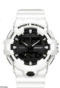 Sportlik meeste käekell silikoonrihmaga