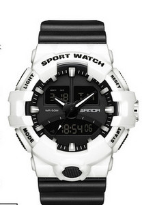 Sportlik meeste käekell silikoonrihmaga