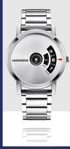 Pánske vodotesné hodinky s kovovým remienkom z nehrdzavejúcej ocele